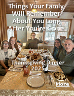 Make the most of your time and cherish these moments now. Many adult children already live their lives in a unique remembrance of their parents, influenced in their adult relationships by their childhood affection, family values and traditions, and even similar parenting styles in their own families. Every parent can seek solace knowing that these things your children will remember about you long after you're gone will be helpfully ingrained into their lives already.